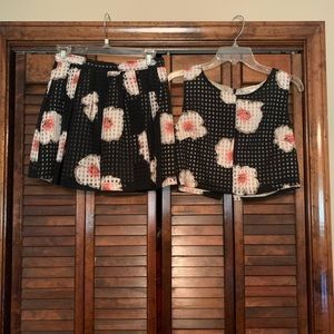 Chelsea and Violet two piece skirt set